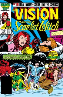 Cover of The Vision and the Scarlet Witch #10