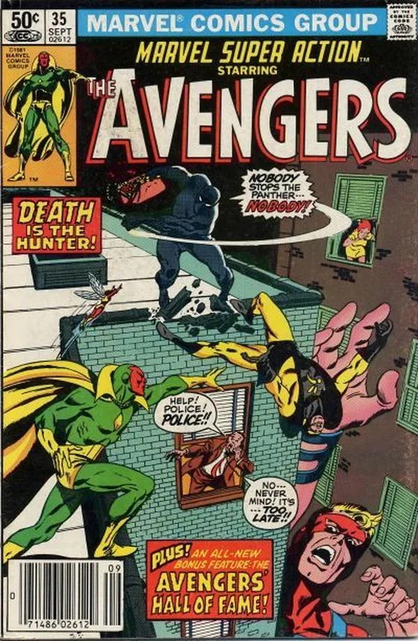 Cover of Marvel Super Action #35