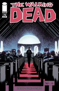 Cover of The Walking Dead #74