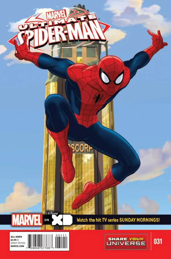Cover of Marvel Universe Ultimate Spider-Man #31