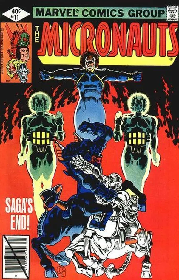 Cover of Micronauts #11