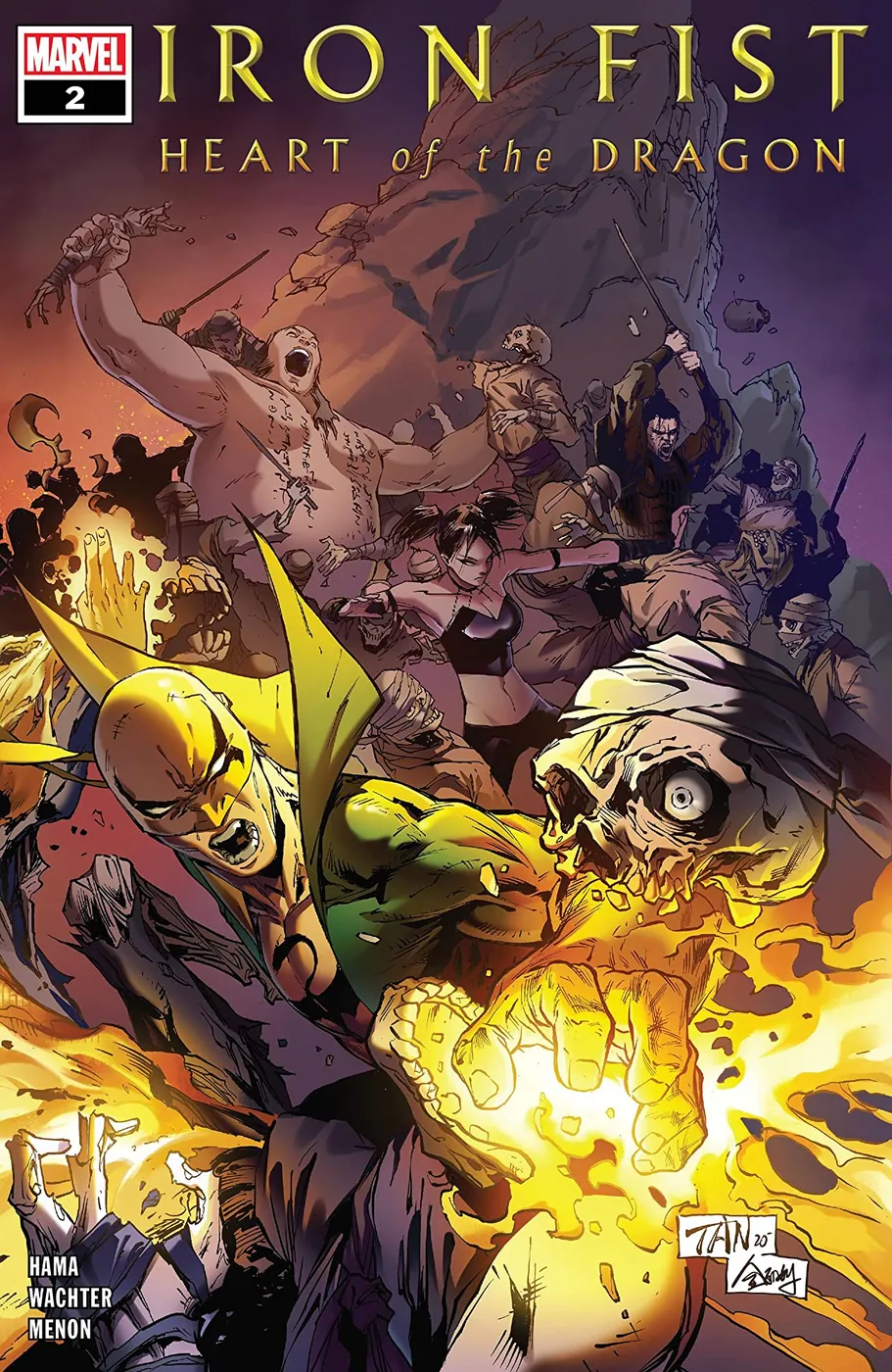 Cover of Iron Fist: Heart of the Dragon #2
