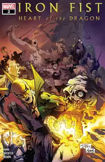 Cover of Iron Fist: Heart of the Dragon #2
