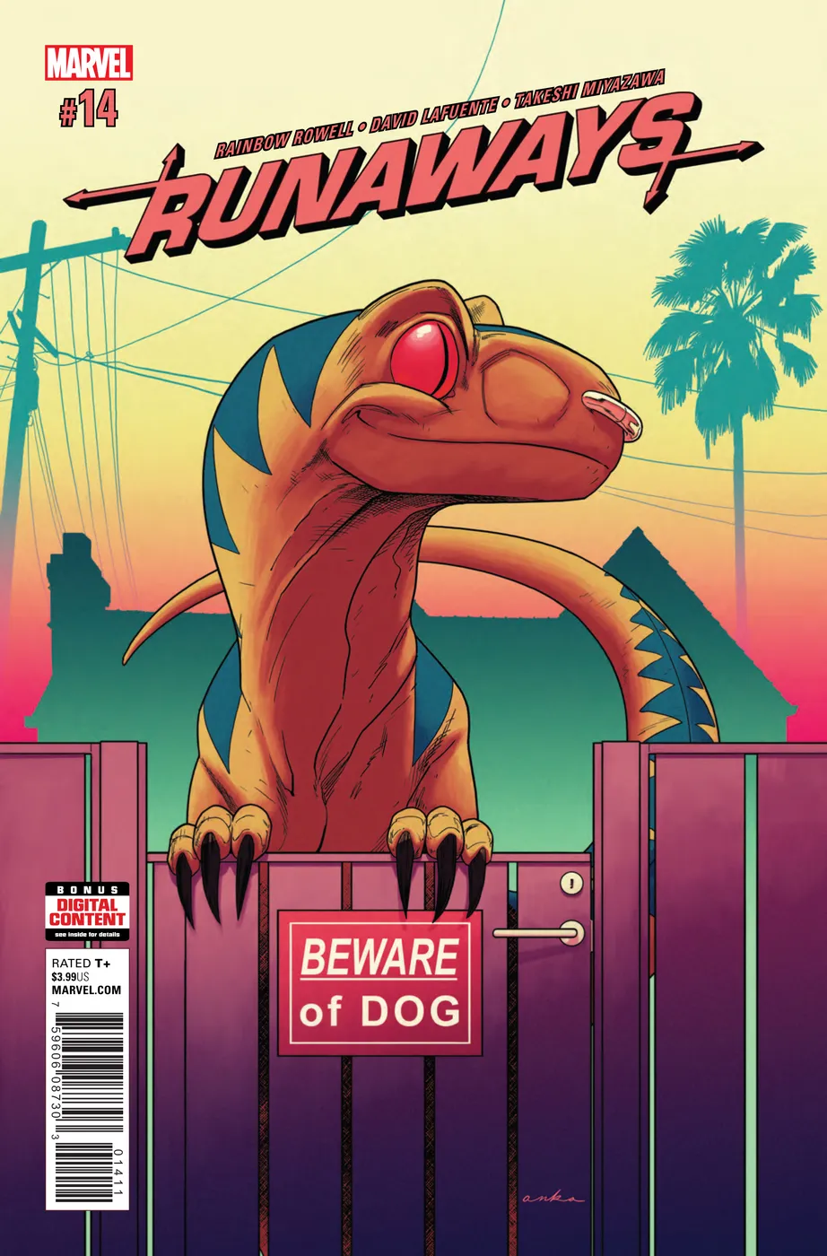 Cover of Runaways #14