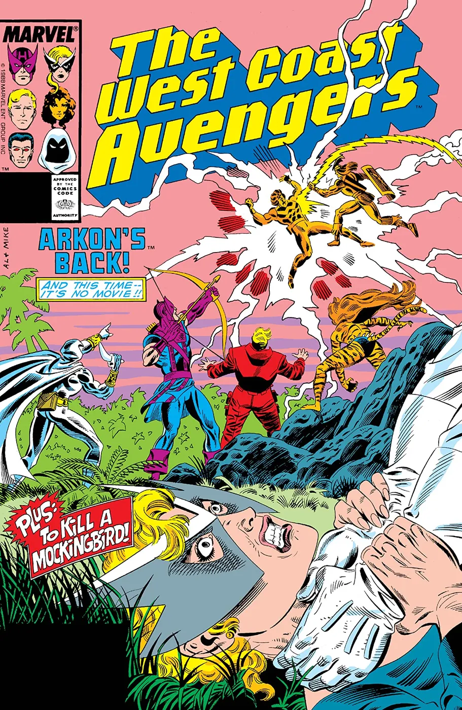 Cover of West Coast Avengers #31