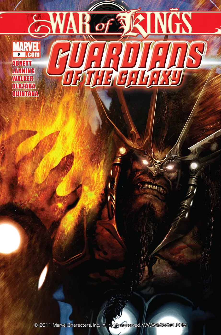 Cover of Guardians of the Galaxy #8