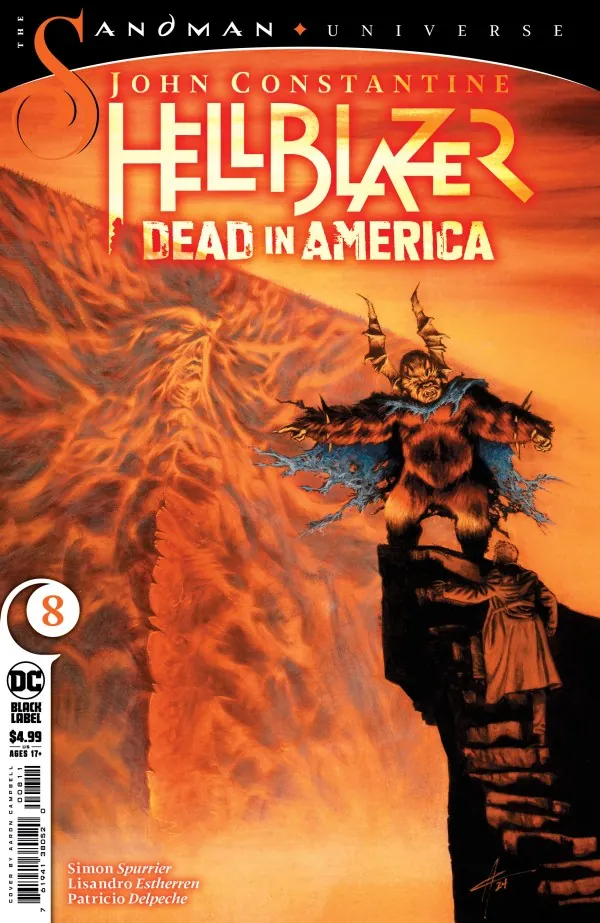 Cover of John Constantine, Hellblazer: Dead in America #8