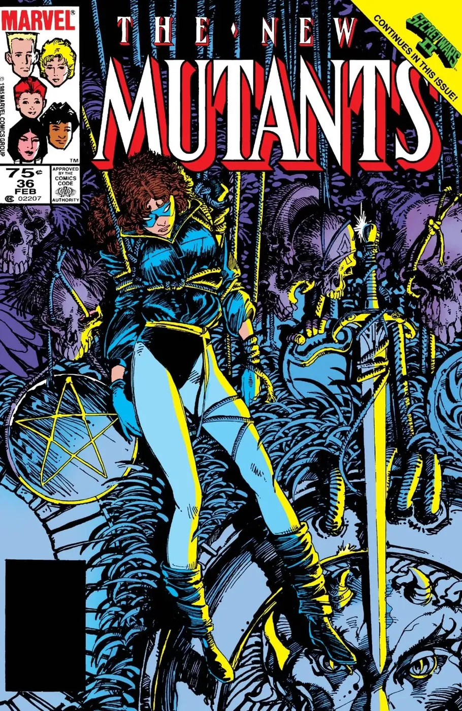 Cover of The New Mutants #36