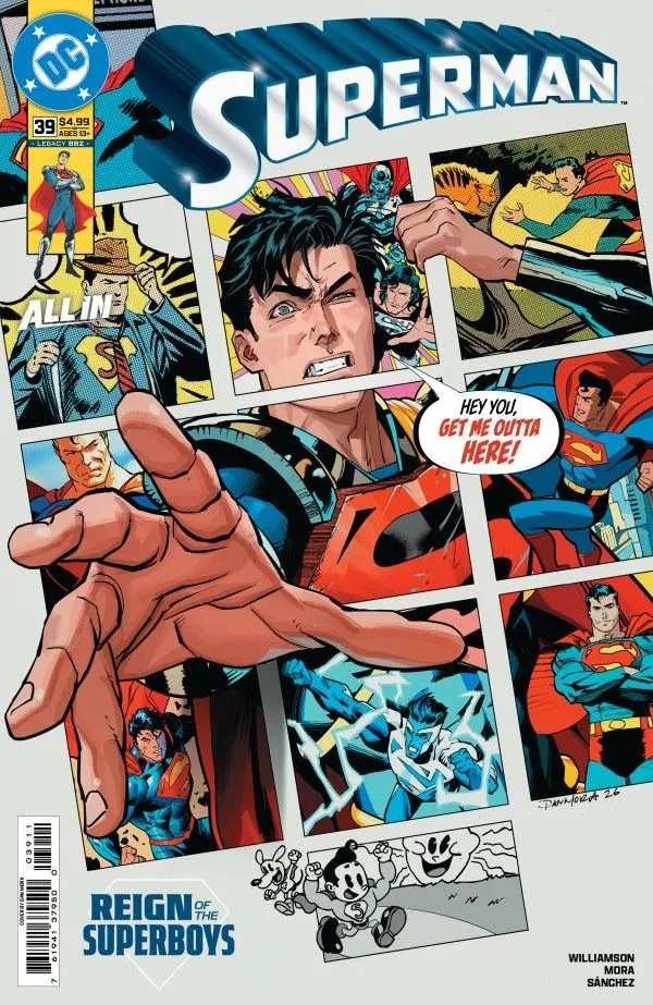 Cover of Superman #39 (882)