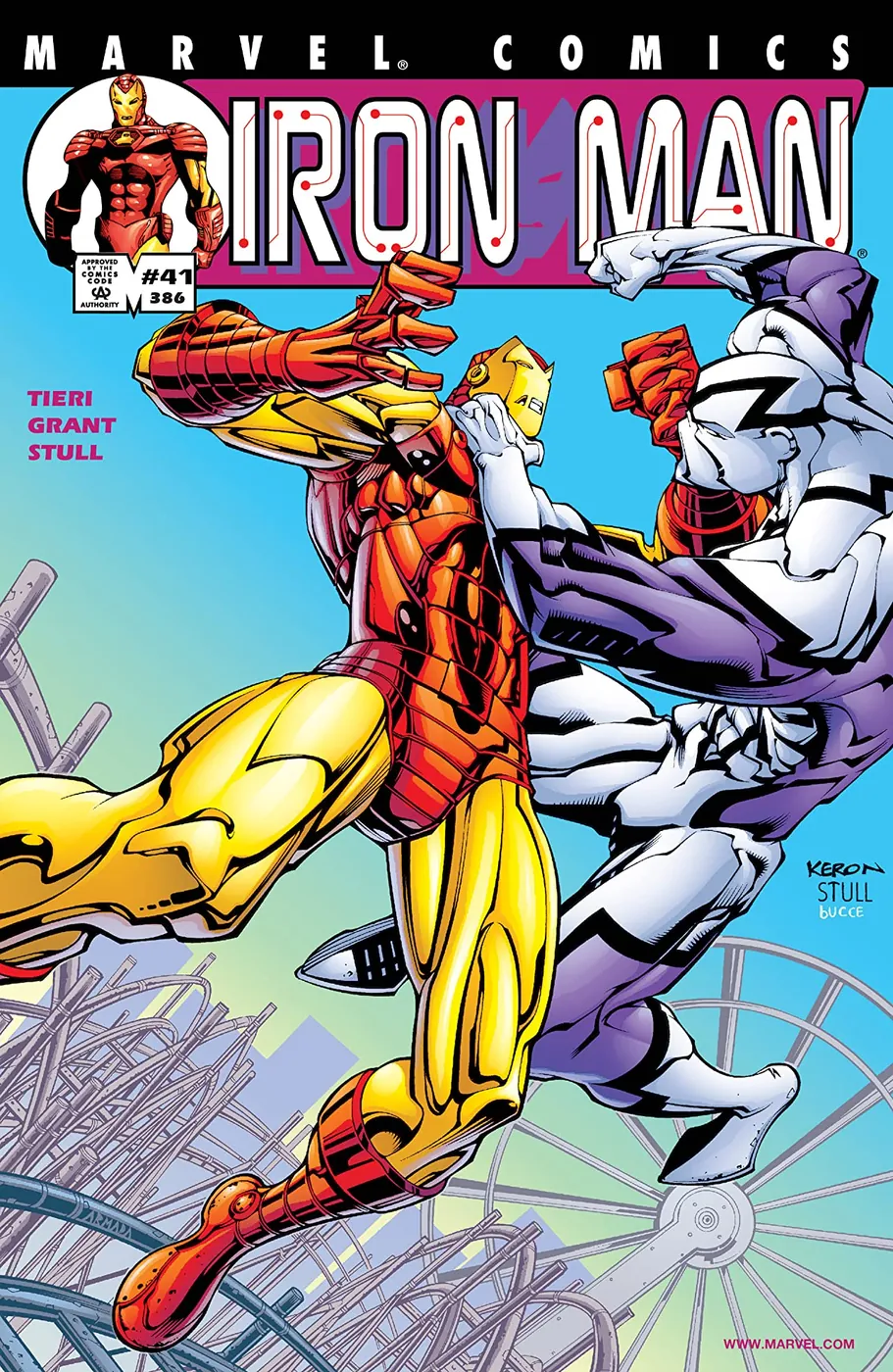 Cover of Iron Man #41 (386)