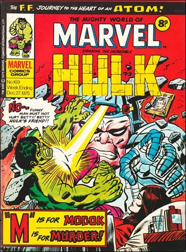 Cover of The Mighty World of Marvel #169