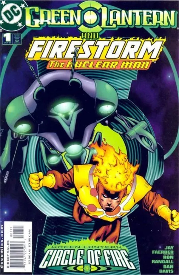 Cover of Green Lantern / Firestorm #1