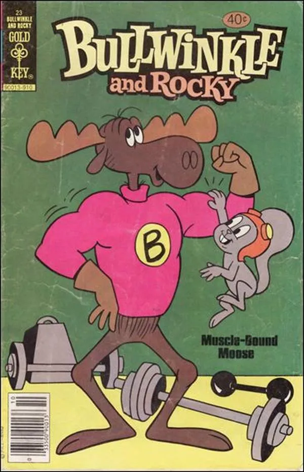 Cover of Bullwinkle and Rocky #23