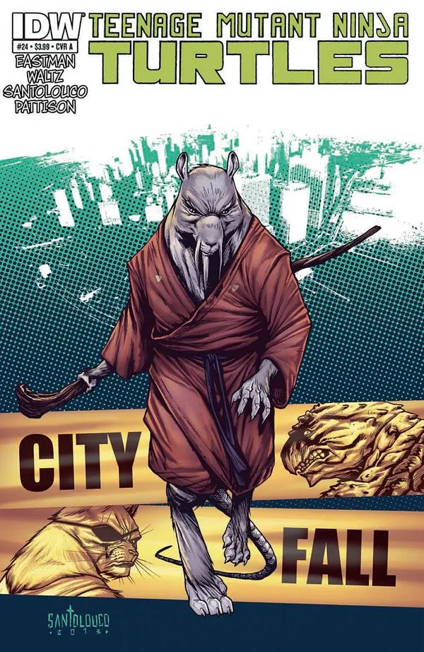 Cover of Teenage Mutant Ninja Turtles #24