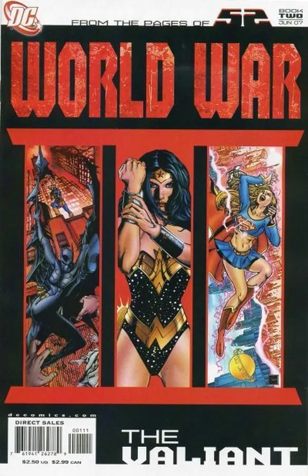 Cover of 52 / World War III Part Two: The Valiant #1