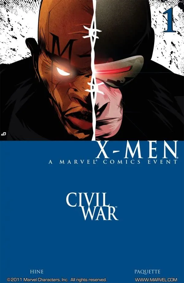 Cover of Civil War: X-Men #1