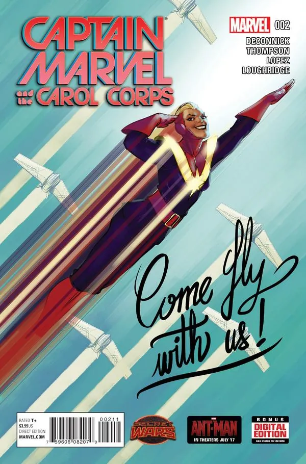 Cover of Captain Marvel & the Carol Corps #2