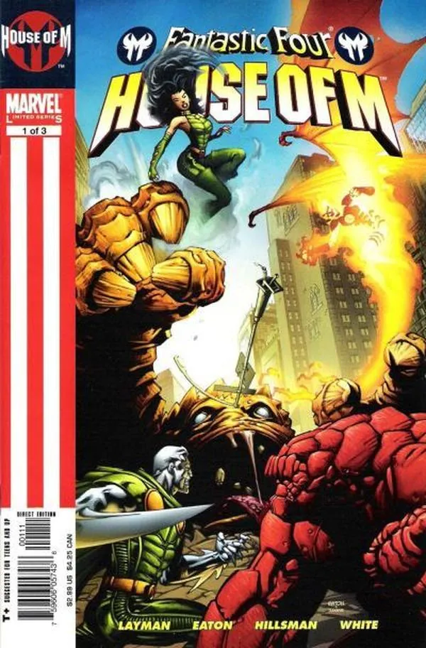 Cover of Fantastic Four: House of M #1