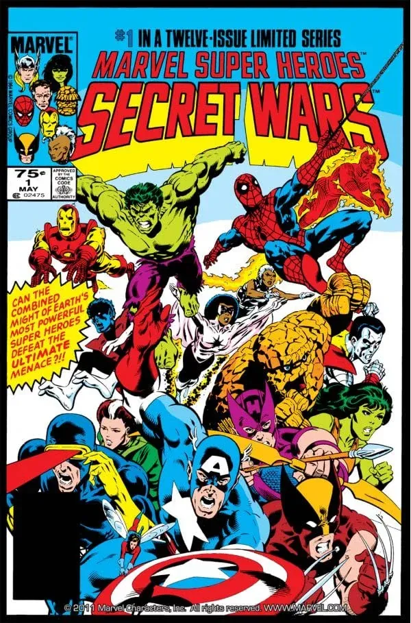 Cover of Marvel Super-Heroes Secret Wars #1