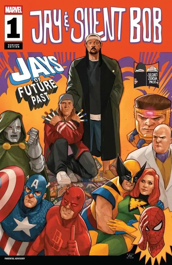 Cover of Jay & Silent Bob: Jays of Future Past #1