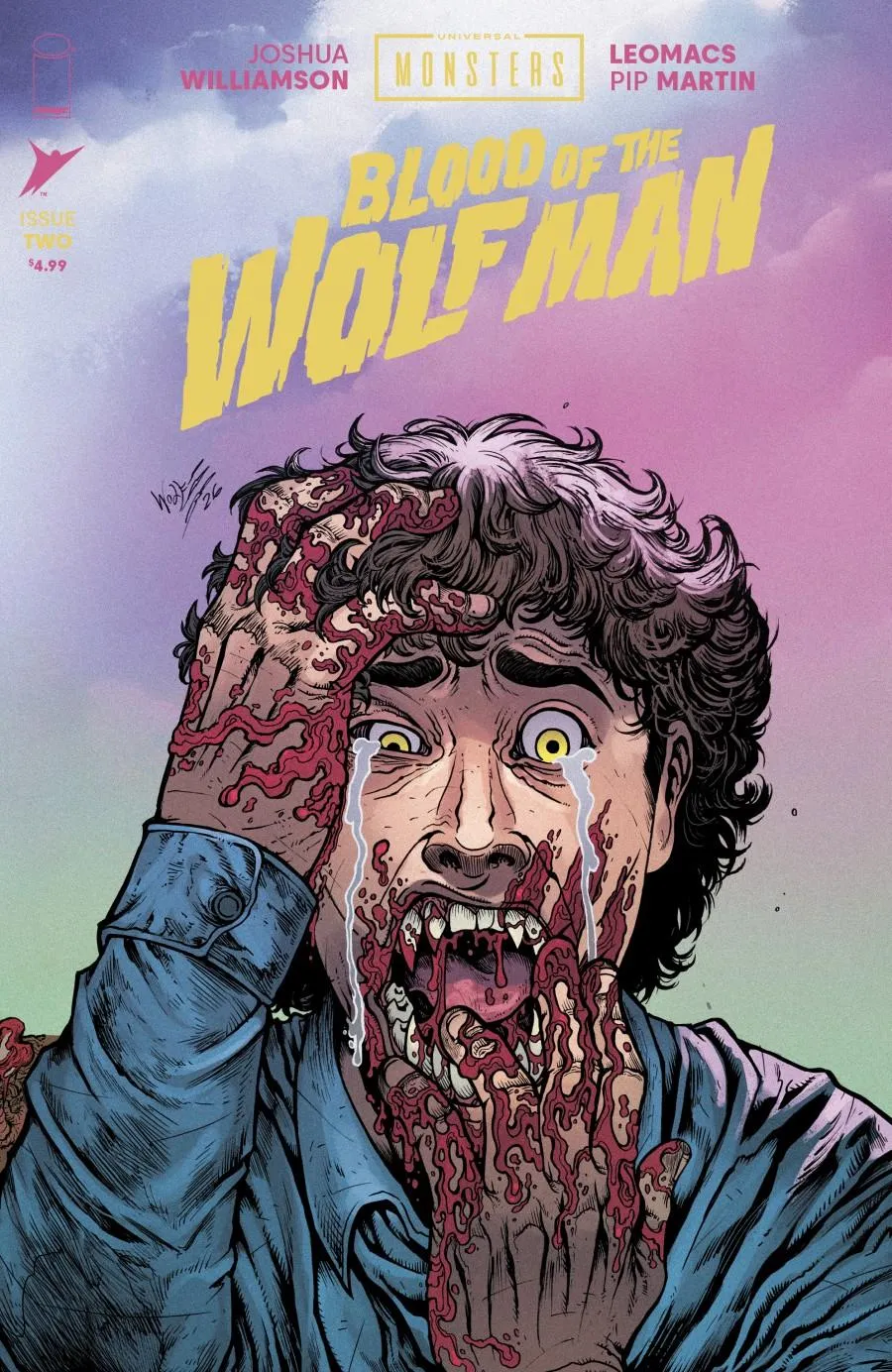 Cover of Universal Monsters: Blood of the Wolf Man #2
