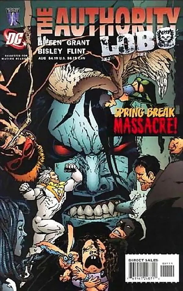 Cover of The Authority / Lobo: Spring Break Massacre #1