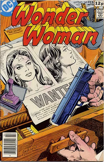 Cover of Wonder Woman #240