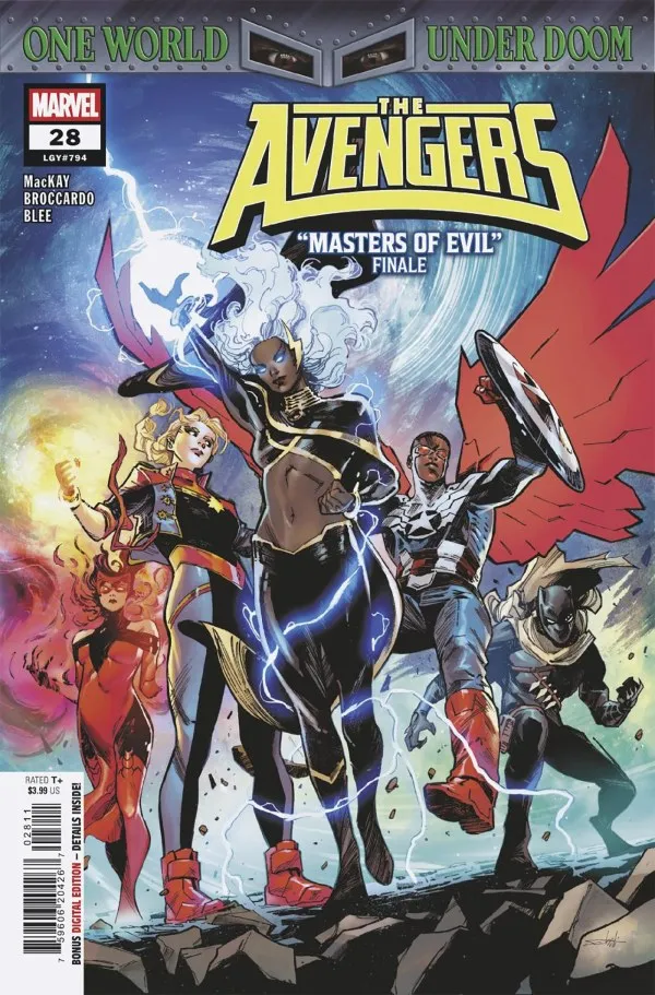 Cover of Avengers #28 (794)