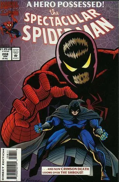 Cover of The Spectacular Spider-Man #208
