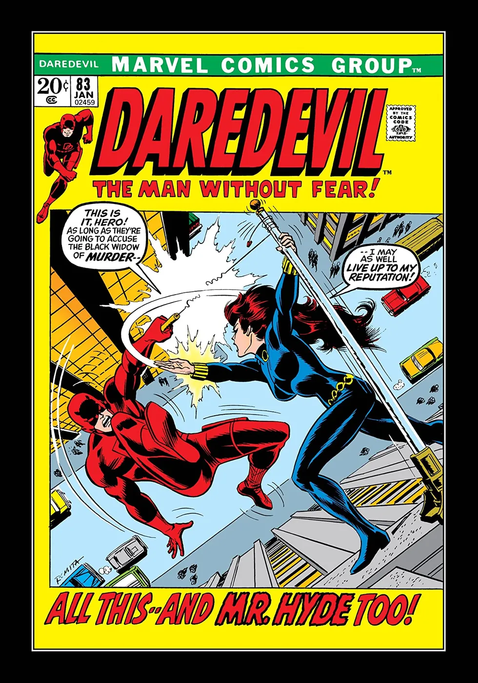 Cover of Daredevil #83