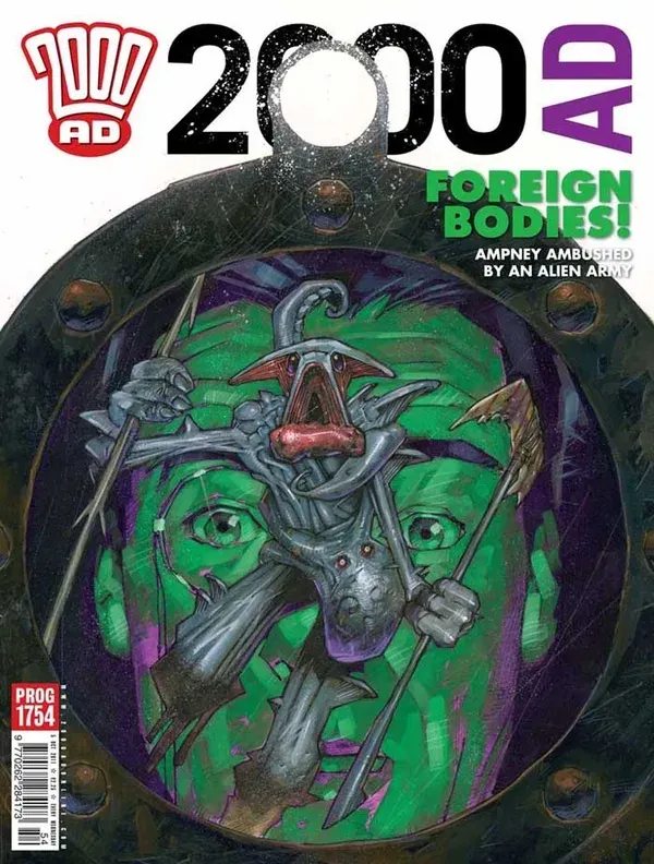 Cover of 2000 AD #1754