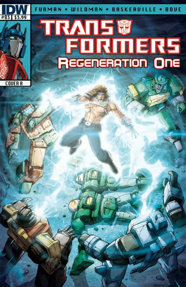 Cover of Transformers: Regeneration One #83