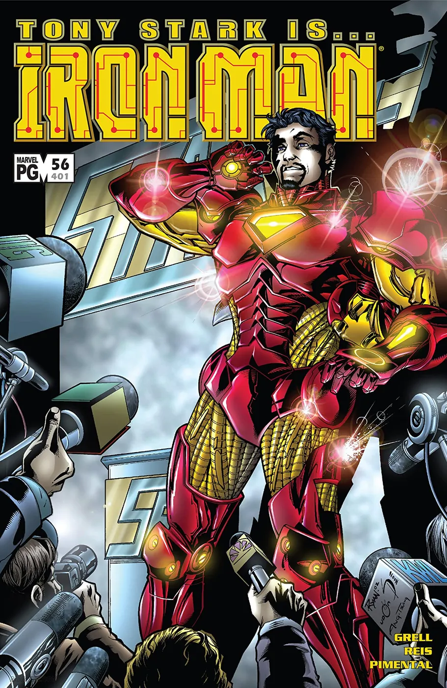 Cover of Iron Man #56 (401)