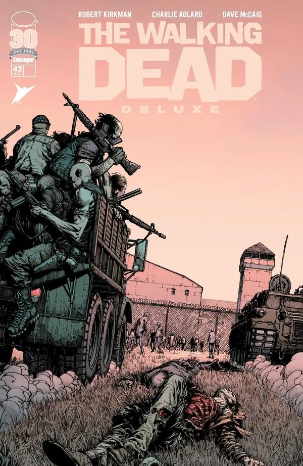 Cover of The Walking Dead Deluxe #42