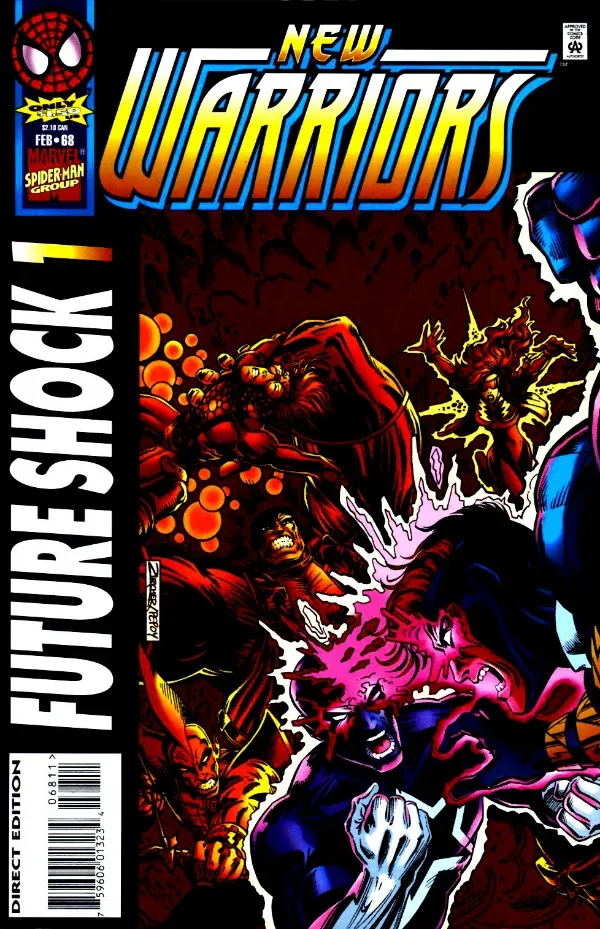 Cover of The New Warriors #68