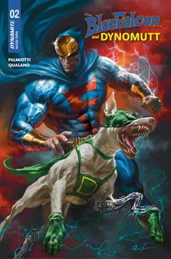 Cover of The Blue Falcon and Dynomutt #2