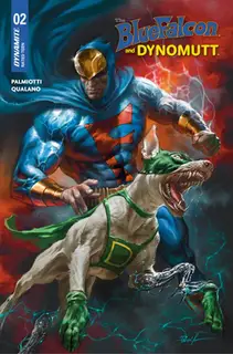 Cover of The Blue Falcon and Dynomutt #2