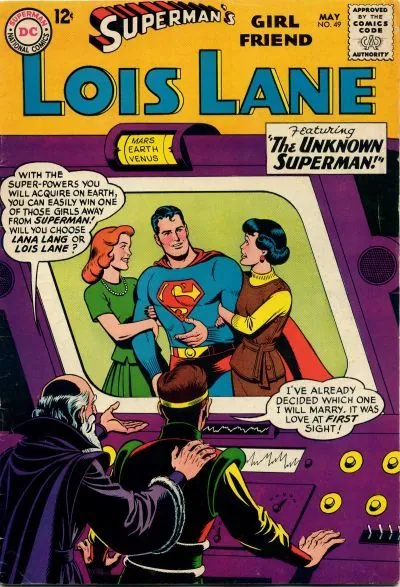 Cover of Superman's Girl Friend, Lois Lane #49