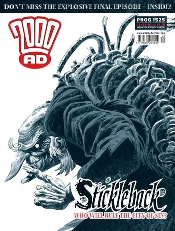 Cover of 2000 AD #1525