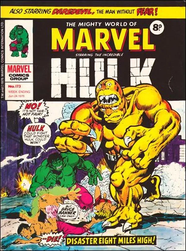 Cover of The Mighty World of Marvel #173