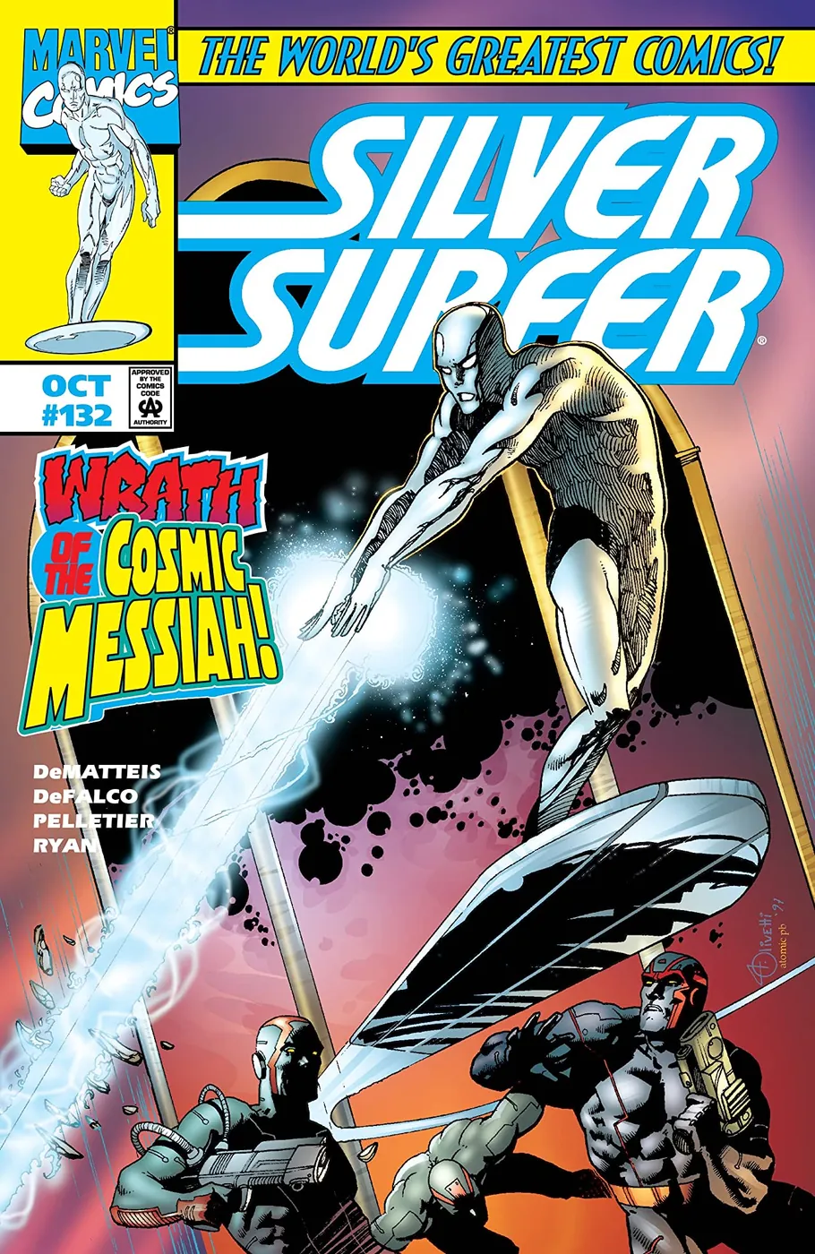 Cover of Silver Surfer #132