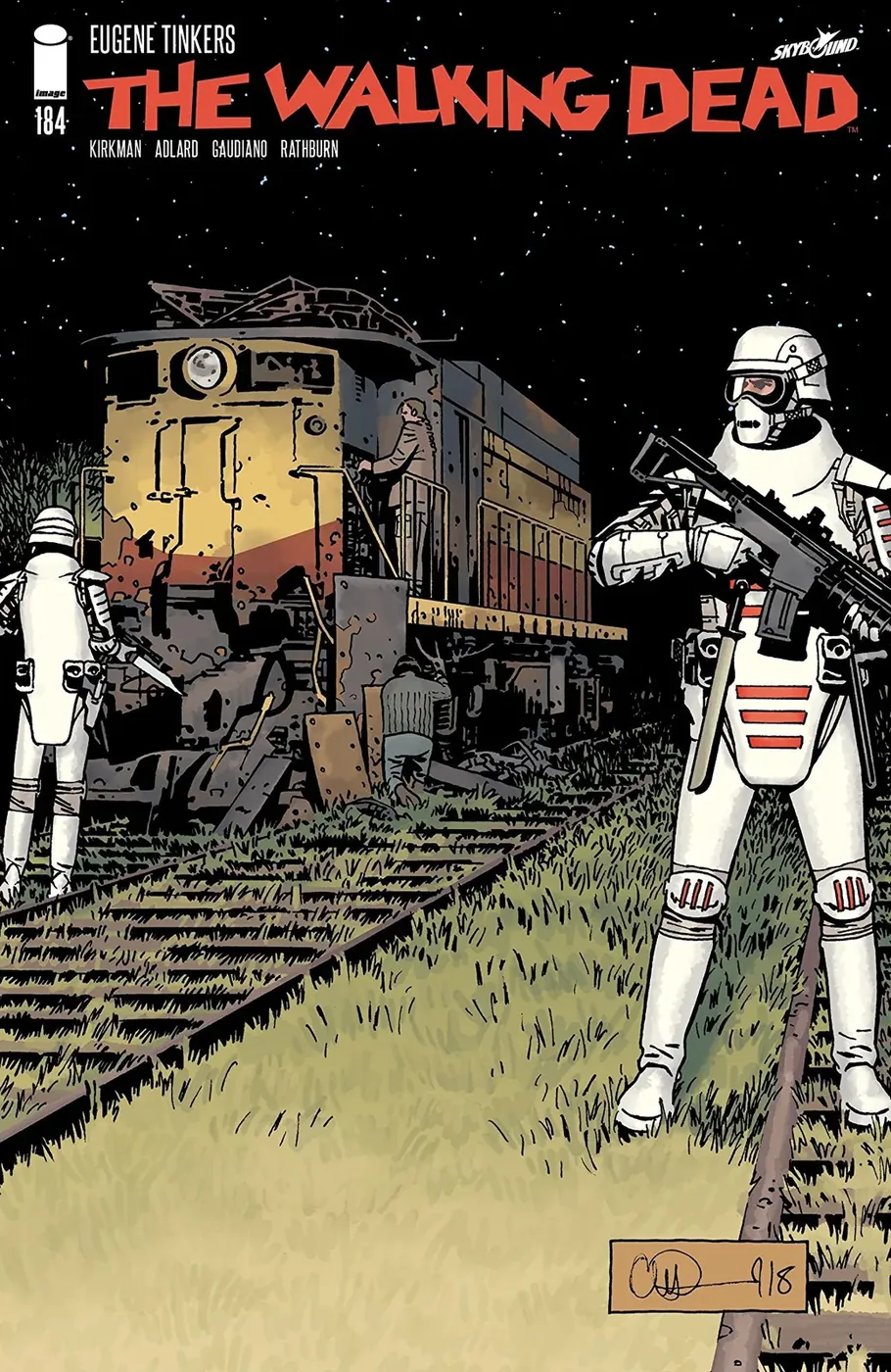 Cover of The Walking Dead #184