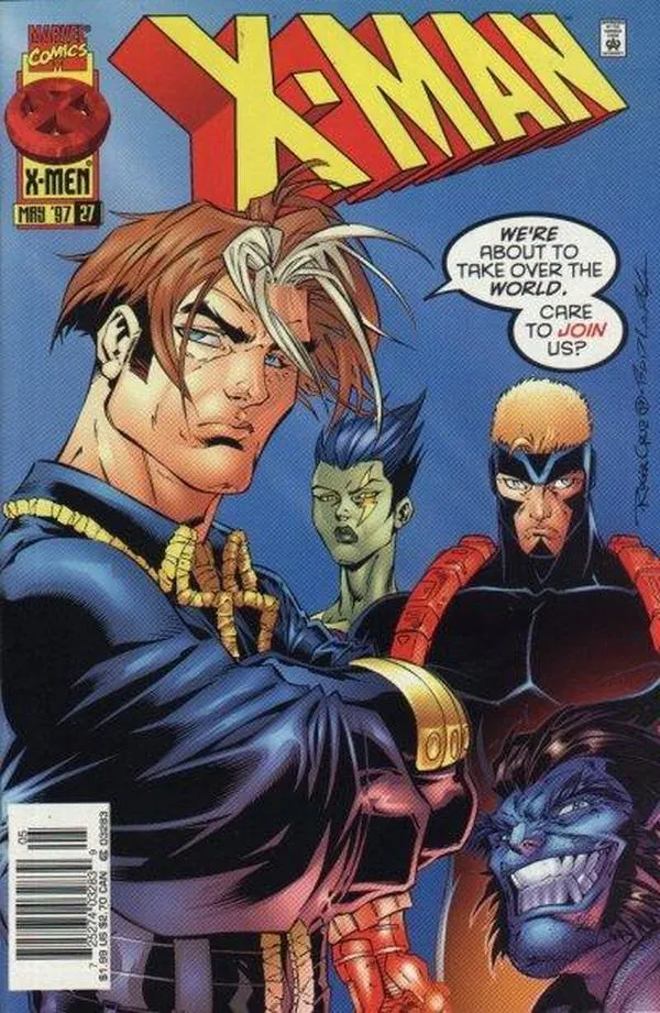 Cover of X-Man #27