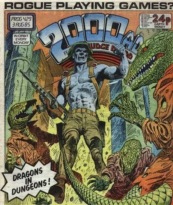 Cover of 2000 AD #429