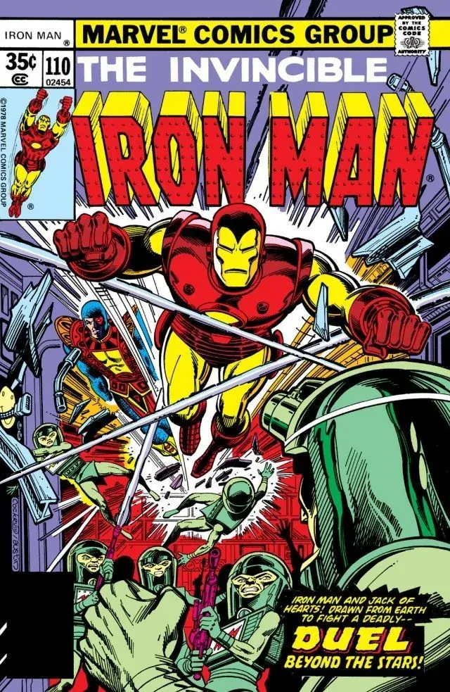 Cover of Iron Man #110