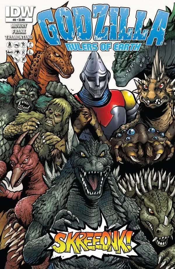 Cover of Godzilla: Rulers of Earth #8