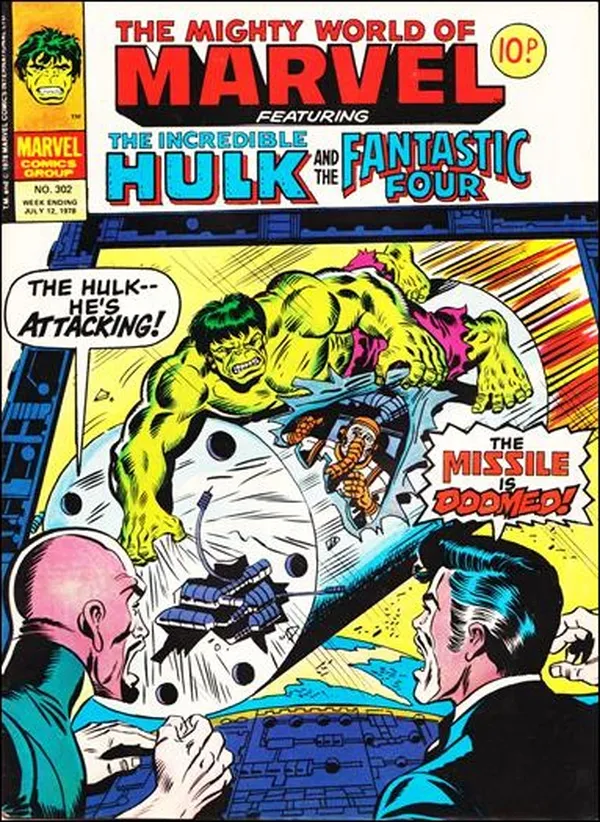 Cover of The Mighty World of Marvel #302