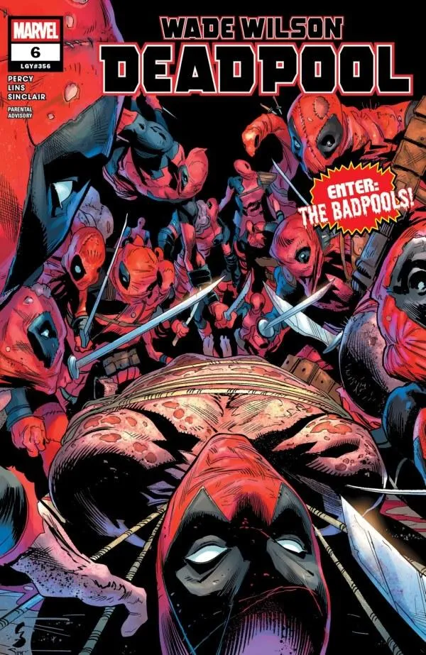 Cover of Wade Wilson: Deadpool #6 (356)