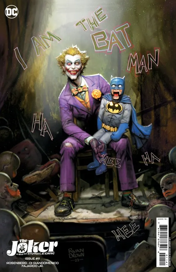 Cover of The Joker: The Man Who Stopped Laughing #11