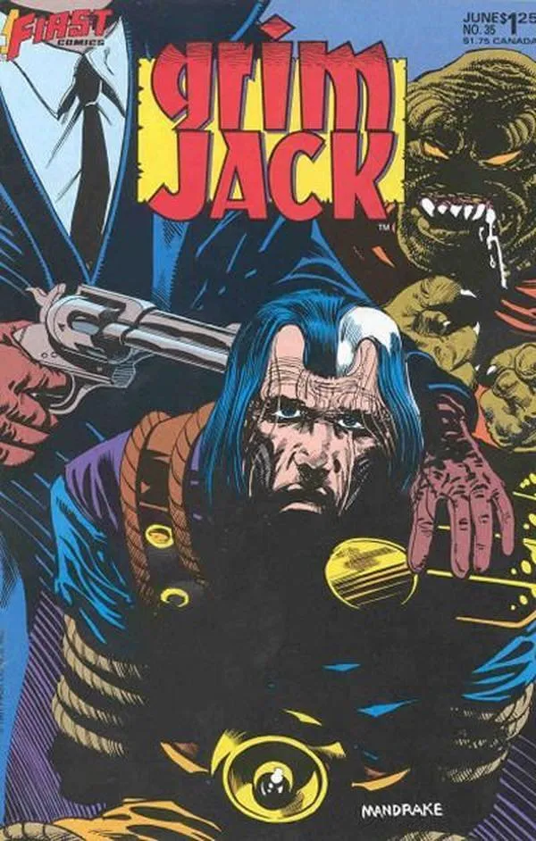 Cover of GrimJack #35